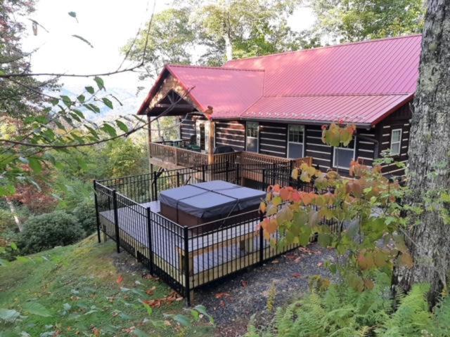Firefly Cabin Banner Elk Exterior foto